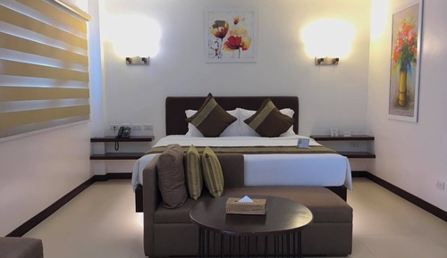 Habitación romántica doble, 1 cama de matrimonio grande