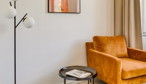 Apartamento, 1 cama de matrimonio con sofá cama (Chemnitz Hartmannstr | Two-Bedroom Su)