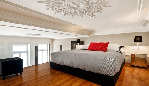 Habitación cuádruple junior, vistas a la ciudad (Wapa)