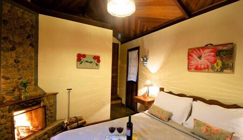 Habitación romántica doble (Chalé Passarinho)
