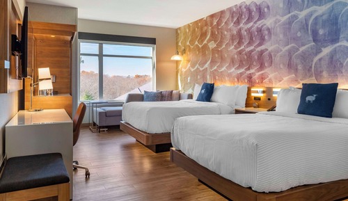 Habitación estándar, 2 camas de matrimonio, no fumadores