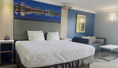 Habitación estándar, 1 cama de matrimonio grande, no fumadores (with Sofabed)