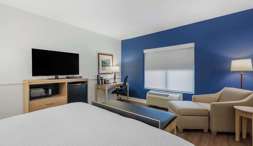 Habitación estándar, 1 cama de matrimonio grande, no fumadores, frigorífico y microondas
