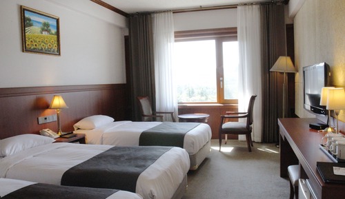 Habitación triple Deluxe, vistas al lago