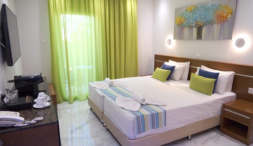 Habitación estándar con 1 cama doble o 2 individuales