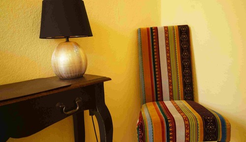 Habitación individual, baño compartido (Mediterrano)