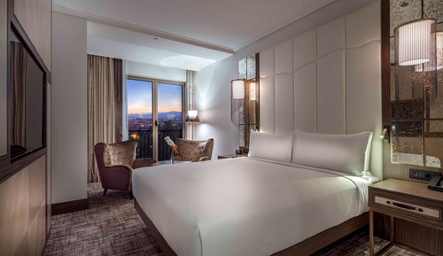 Suite junior, 1 cama de matrimonio grande, acceso al Business Lounge