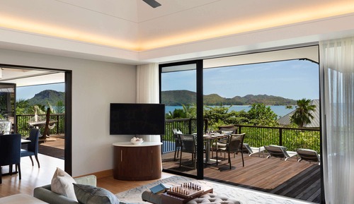 Villa, 2 habitaciones, vistas al mar (Pool)