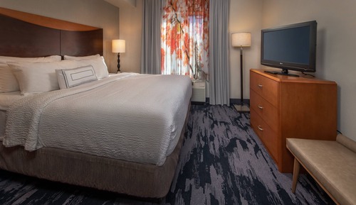 Estudio, 1 cama de matrimonio grande con sofá cama, no fumadores, vistas a la ciudad
