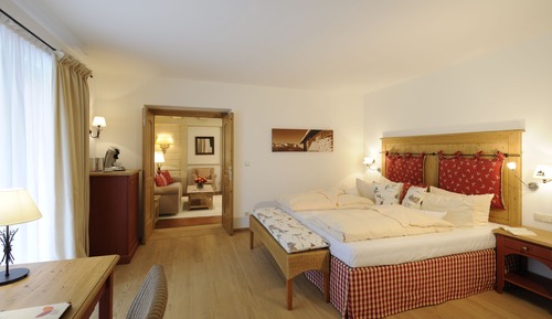 Suite Premium, 1 cama de matrimonio grande, vistas a la montaña (Gartensuite)