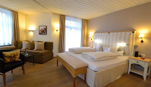 Habitación doble superior, 1 cama de matrimonio grande, vistas a la montaña (Superior Alpin)