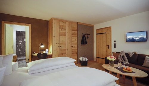 Habitación clásica doble, 1 cama de matrimonio grande, en edificio anexo (Klassik Bauernhaus)