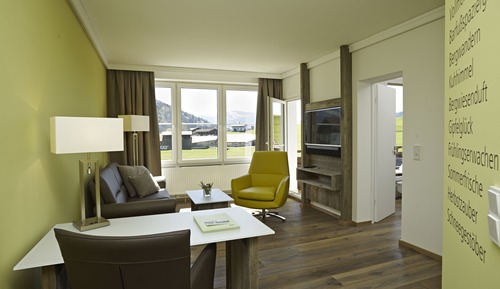 Apartamento de diseño, 2 habitaciones, 2 baños, vistas a la montaña
