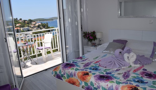 Habitación doble superior, balcón, vistas al mar