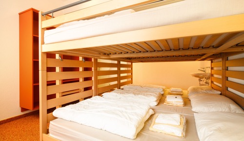 Habitación básica, varias camas (Hostel room for 6)
