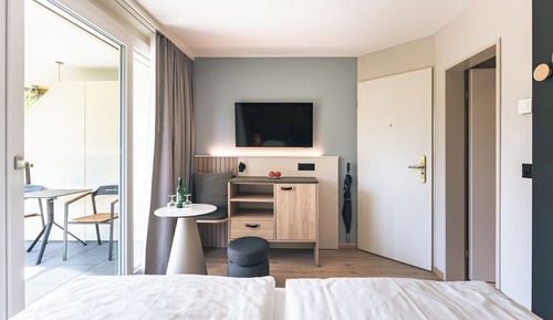 Habitación estándar, 1 cama doble, terraza (Design Double Room with Terrace in th)