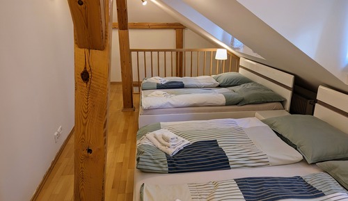 Dúplex, 1 habitación, en la zona del jardín