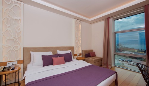 Habitación doble, vistas al mar