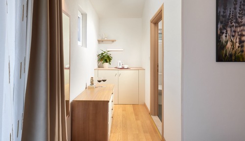 Habitación económica doble, vistas al jardín