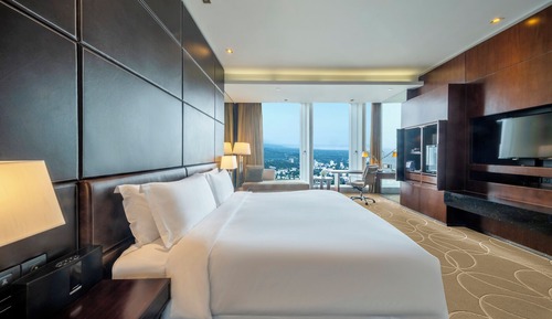 Habitación clásica, 1 cama de matrimonio grande, vistas a la ciudad
