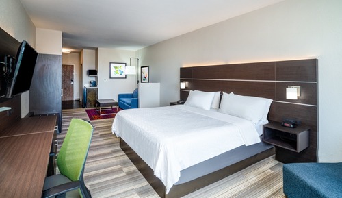 Suite, 1 cama de matrimonio grande, accesible para personas con discapacidad (Accessible Tub)