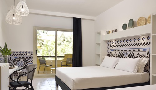 Habitación Deluxe, balcón, vistas al jardín