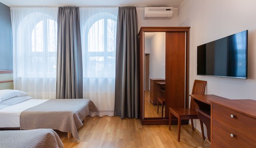 Habitación con 1 cama doble o 2 individuales