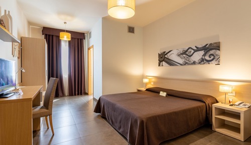 Habitación estándar con 1 cama doble o 2 individuales