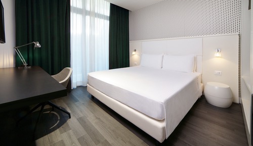 Habitación estándar, 1 cama doble, accesible para personas con discapacidad, balcón