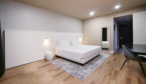 Habitación Premium, 1 cama de matrimonio grande con sofá cama (Vulcano Buono Square View)