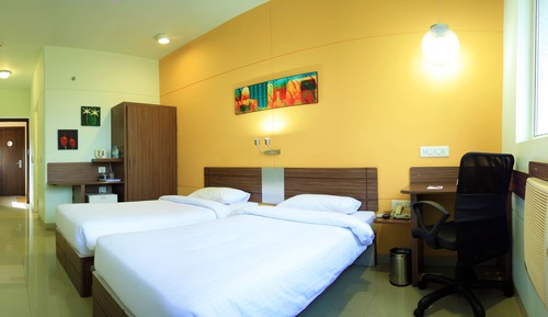 Habitación con 2 camas individuales