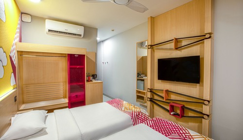Habitación de lujo con 2 camas individuales