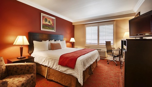 Habitación estándar, 1 cama de matrimonio grande, no fumadores, frigorífico y microondas