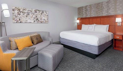 Habitación ejecutiva, 1 cama de matrimonio grande con sofá cama