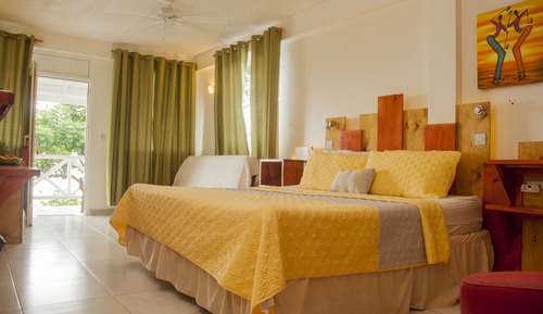 Habitación superior, 1 cama de matrimonio grande, vistas al mar