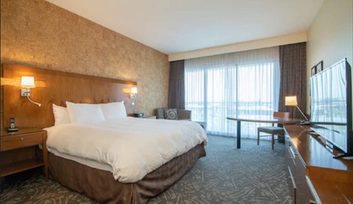 Habitación Deluxe, 1 cama de matrimonio grande, vistas a la ciudad (ADA Accessible Deluxe King)
