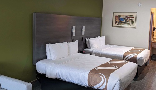 Habitación, 2 camas de matrimonio, accesible para personas con discapacidad, no fumadores
