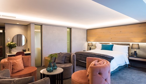 Habitación superior, 1 cama de matrimonio grande