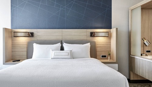 Suite estudio, 1 cama de matrimonio grande (Hearing Accessible)