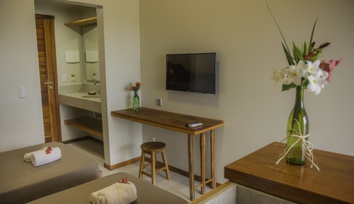 Habitación básica, vistas al parque