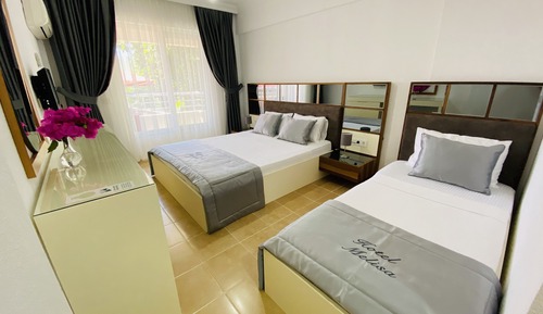 Habitación estándar doble, vistas al jardín