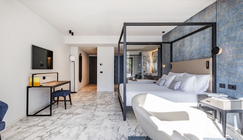 Suite junior, 1 cama de matrimonio, balcón, vistas al lago (Nemos)