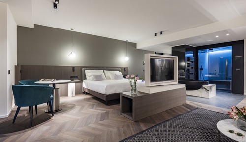 Suite, 1 cama de matrimonio grande, balcón, vistas al lago (Argantos)