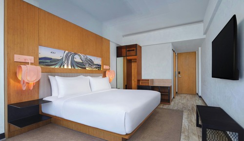 aloft, Habitación, 1 cama de matrimonio grande