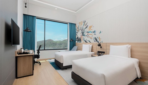 Habitación estándar, 2 camas individuales, balcón