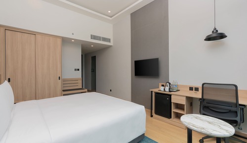 Habitación estándar, 1 cama de matrimonio grande, accesible para personas con discapacidad