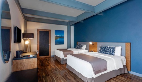 Habitación estándar, 2 camas de matrimonio, no fumadores