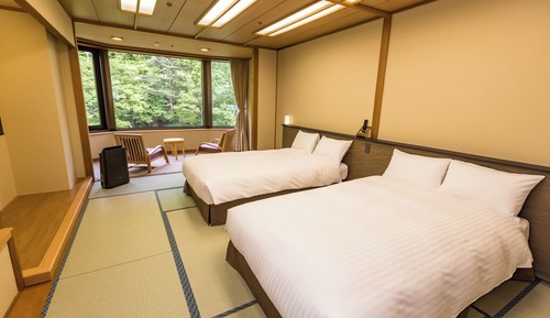 Habitación con 2 camas individuales, no fumadores (Yamanoha-Wa, River)