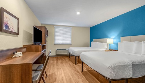 Habitación, 2 camas de matrimonio, accesible para personas con discapacidad, no fumadores