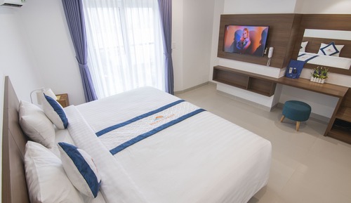 Habitación superior con 1 cama doble o 2 individuales